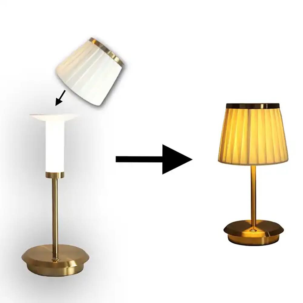Vintage Dimmable Touch Bordlampe med Sensor