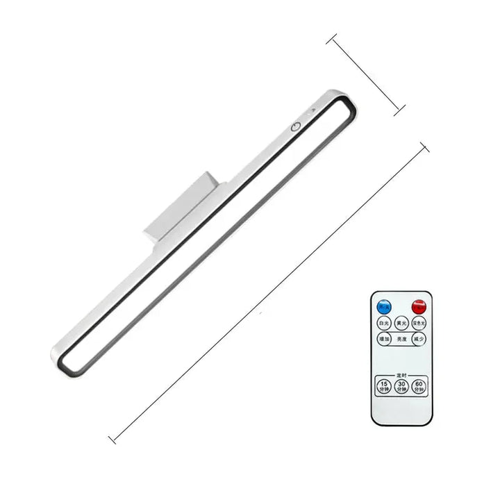Magnetisk Genopladelig Trådløs LED Bordlampe med Touch Kontrol