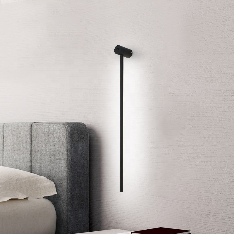 Minimalistisk Væglampe i Aluminium med Integreret LED