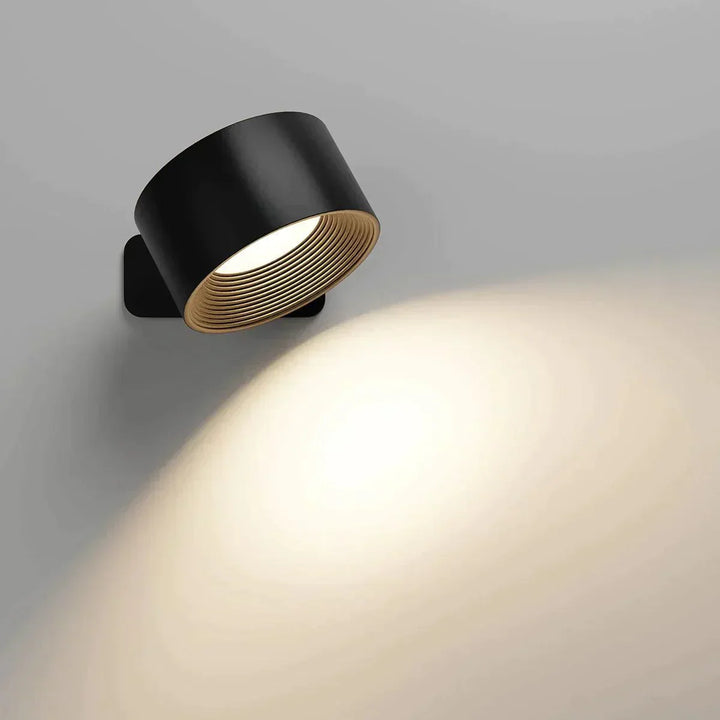 360° Justerbar Trådløs Væglampe med USB Opladning