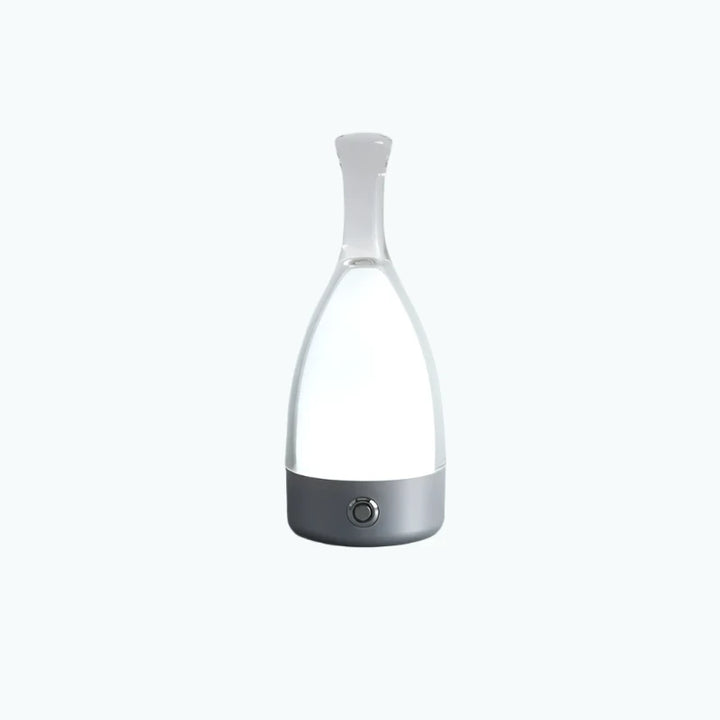 Vinflaskeformet USB Genopladelig Bordlampe med Dæmpbart LED-lys