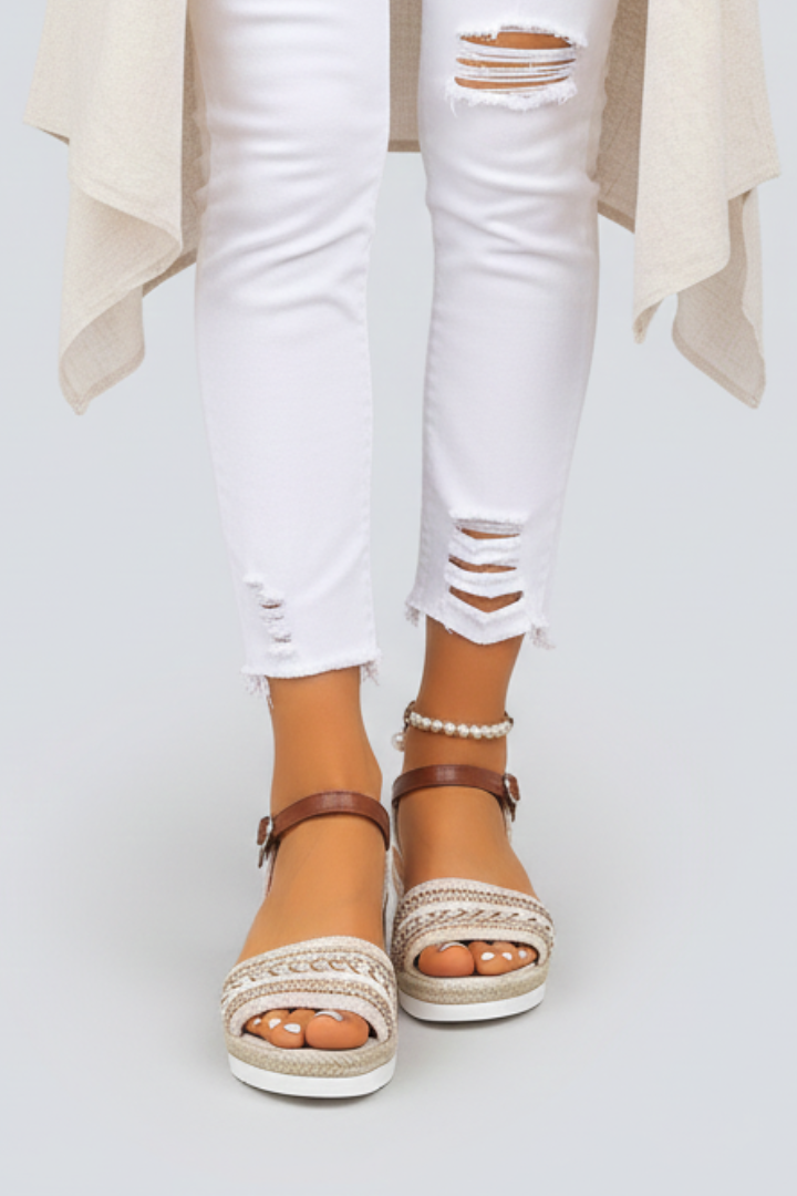 Katharina | Damernes elegante remsandaler til aftenen