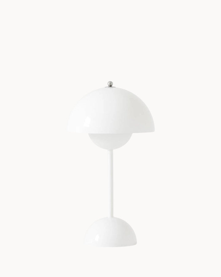 Dæmpbar Skandinavisk Metal LED Bordlampe i Mat Sort