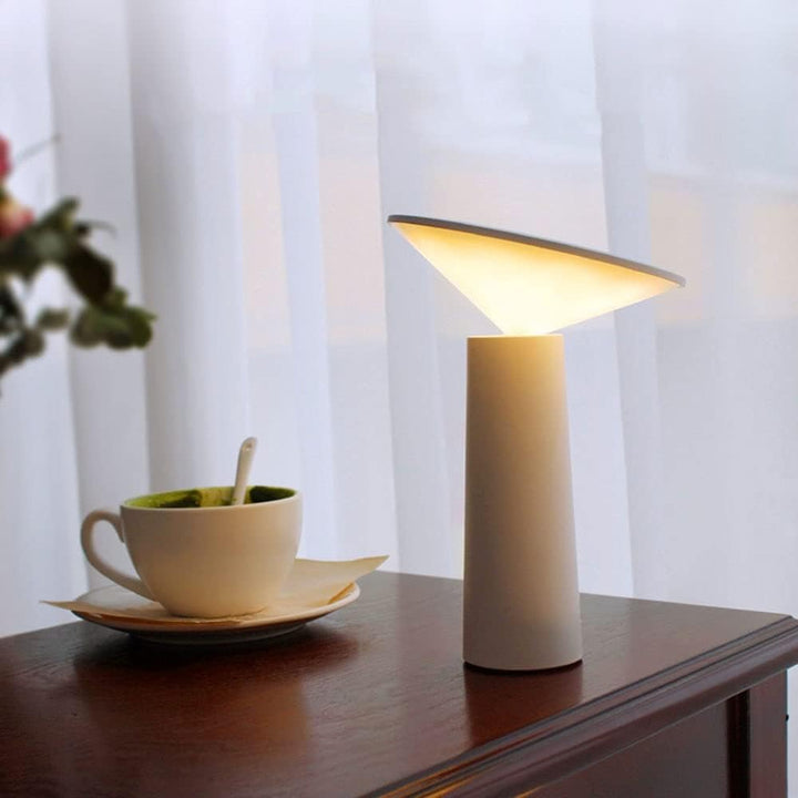 Justerbar Genopladelig LED Bordlampe med Dæmpbar Lys