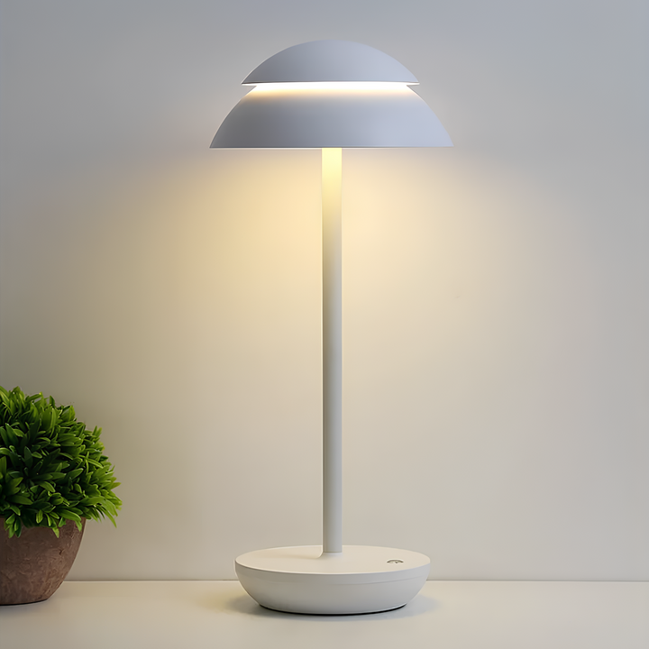 Moderne Metal Bordlampe med Justerbar Lysstyrke og Berøringskontrol