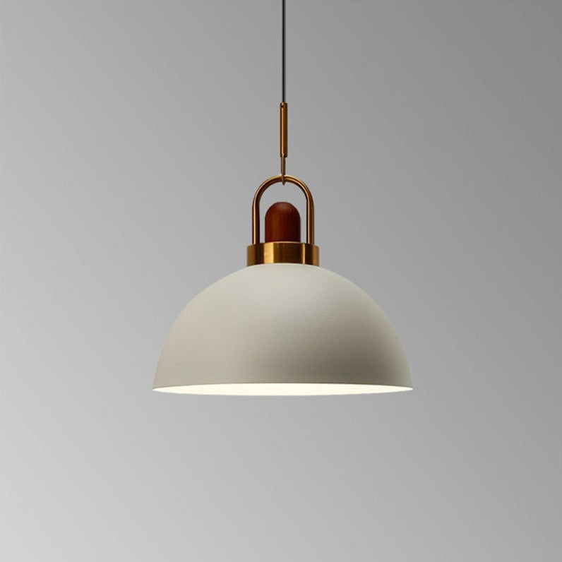 Justerbar Nordisk Pendellampe i Metal og Glas