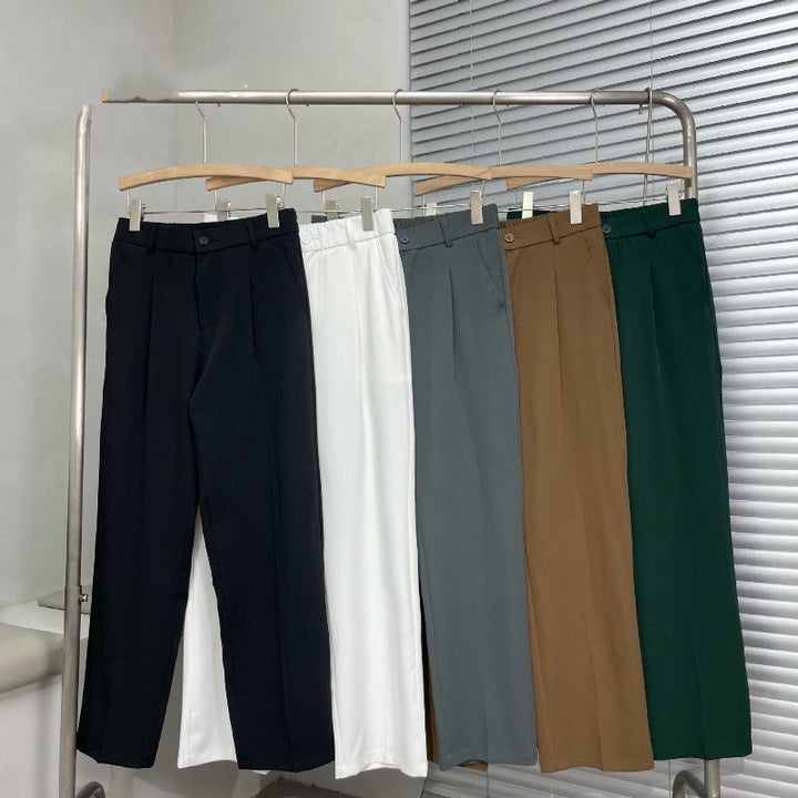 Wide Leg Hose til Mænd med Komfortabel Pasform