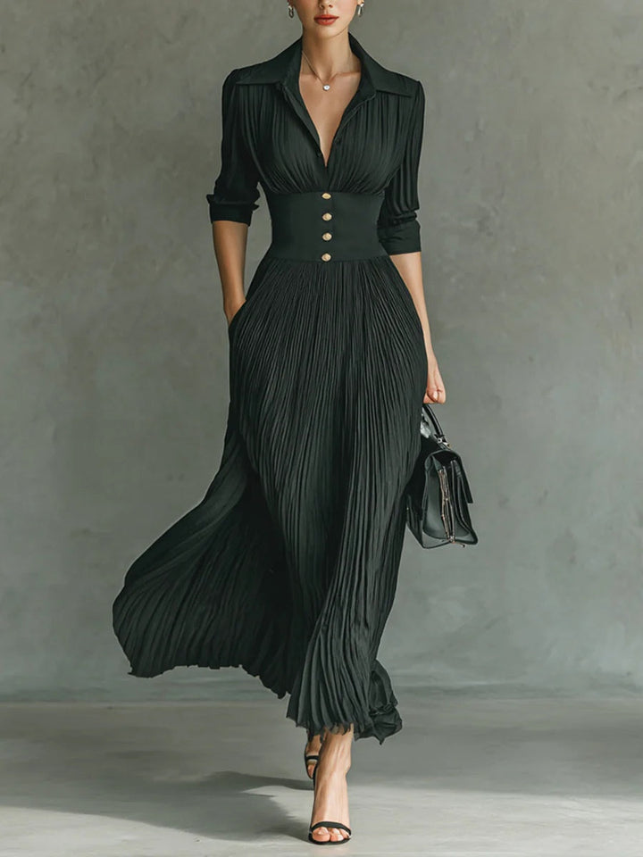 Erica™ | Stylish Fitted Waist Dress