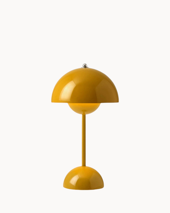 Dæmpbar Skandinavisk Metal LED Bordlampe i Mat Sort