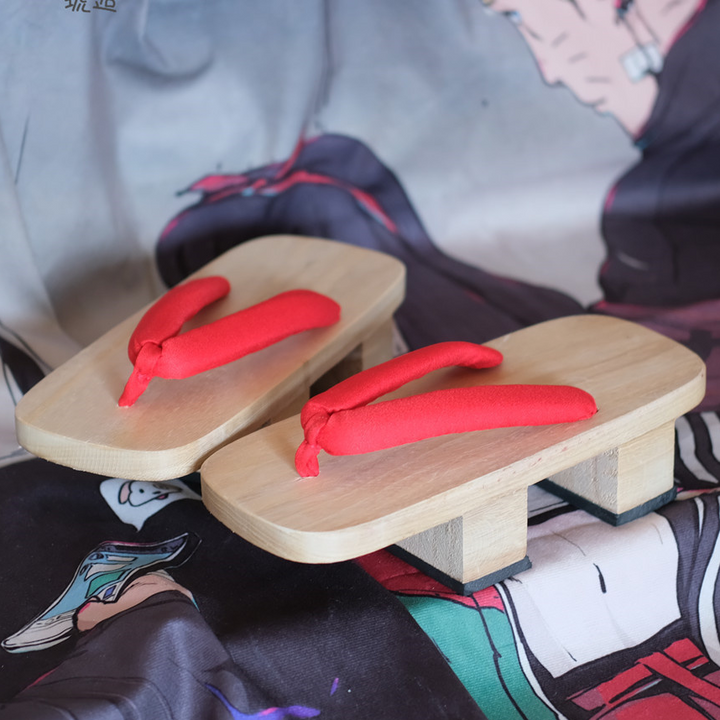Japanske Geta Træsko med Åndbar Gummisål og Komfortabelt Design