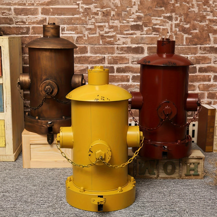 Vintage Metal Affaldsspand med Fodpedal