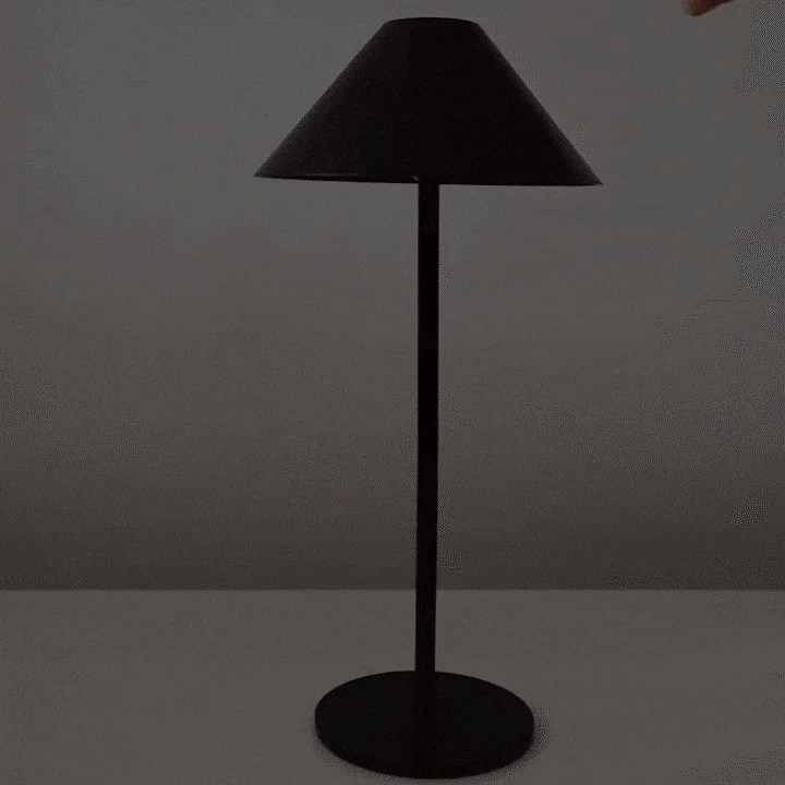 Minimalistisk Dæmpbar Touch Bordlampe - Vandtæt Genopladelig Designlampe