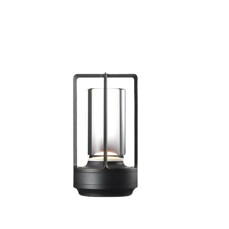 Trådløs Dæmpbar Aluminium Bordlampe med Touch-Funktion