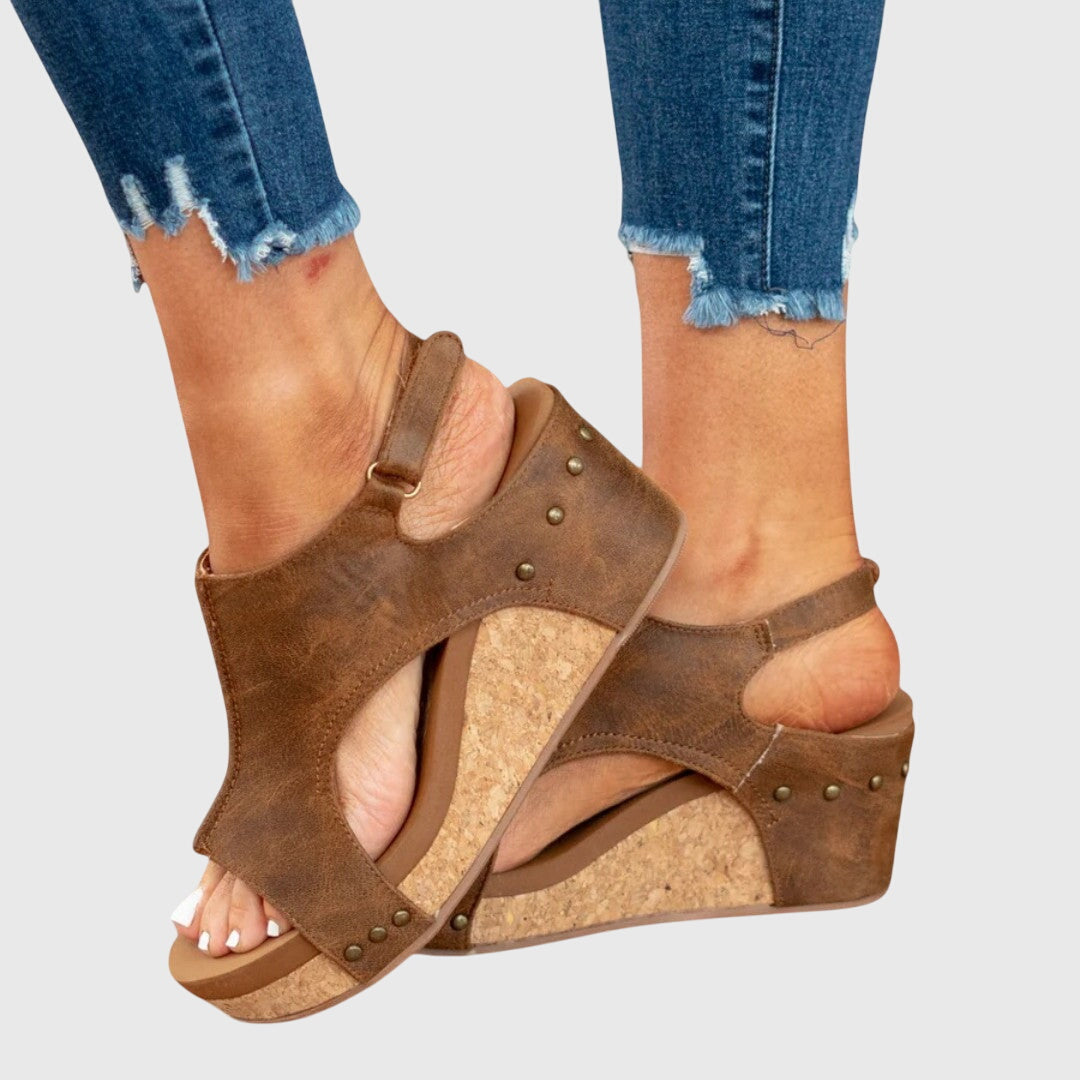 Greta | Dame Orthopædisk Platform Sandaler