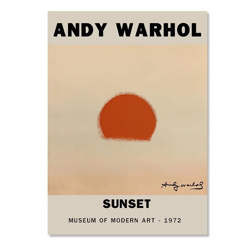 Moderne Abstrakt Lærred Kunst Print med Vandtæt Blæk