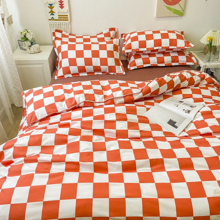 Ternede Sengesæt i Blød Polyester med Minimalistisk Design