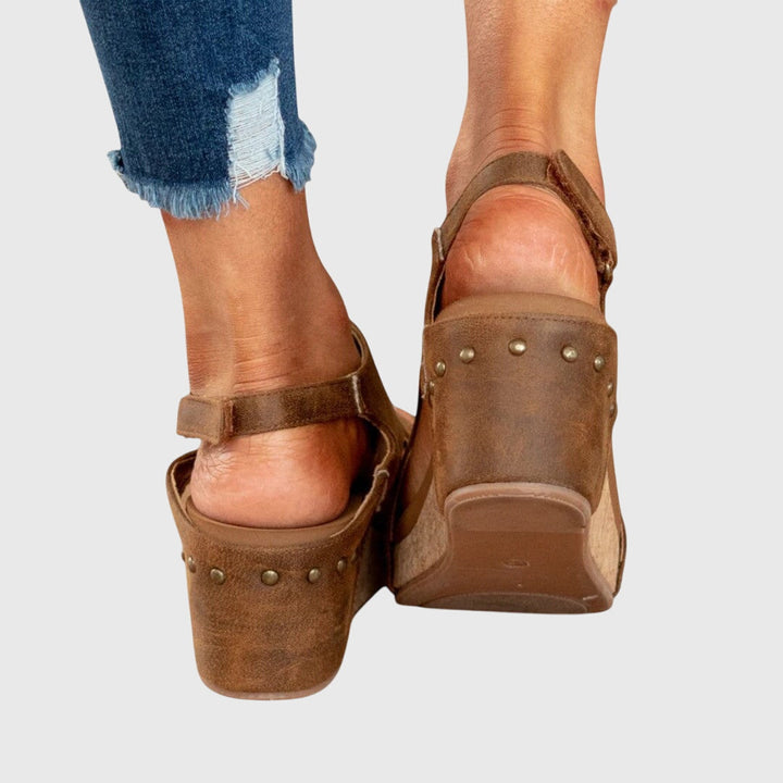 Greta | Dame Orthopædisk Platform Sandaler