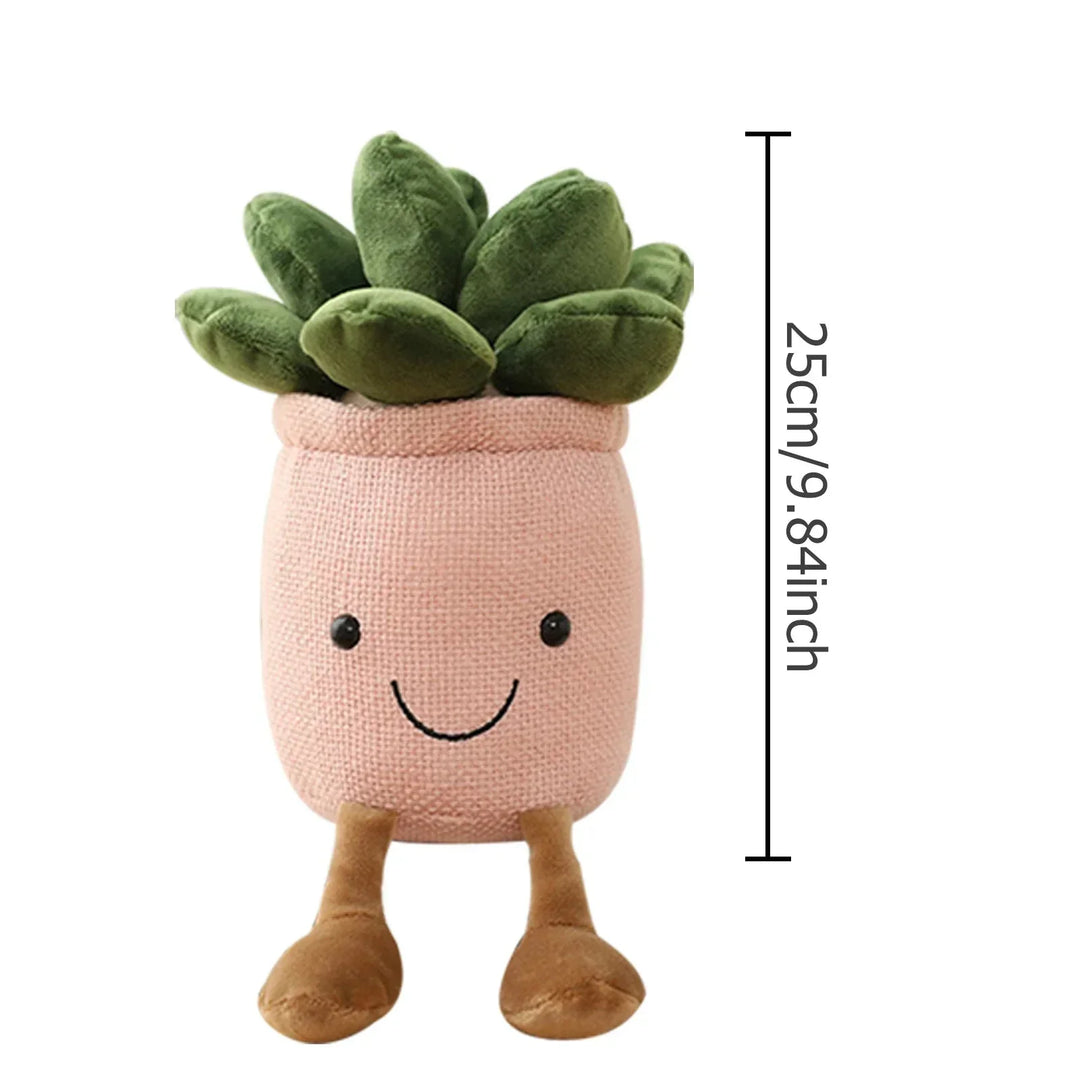 Sukulent Blød Pude i Fluffy Polyester