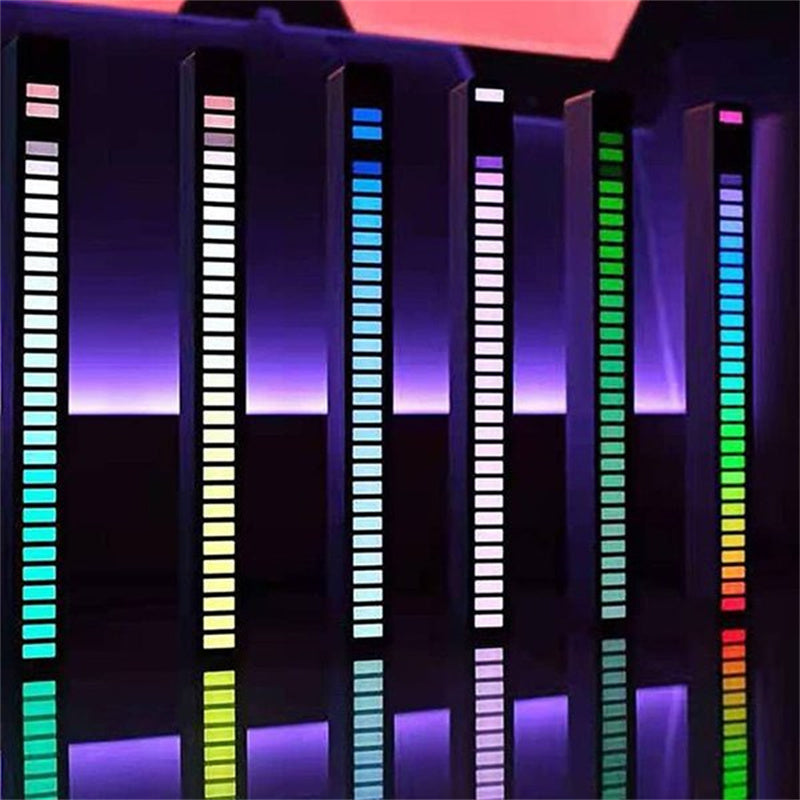 Trådløs RGB Musik Lysbar med Mikrofon