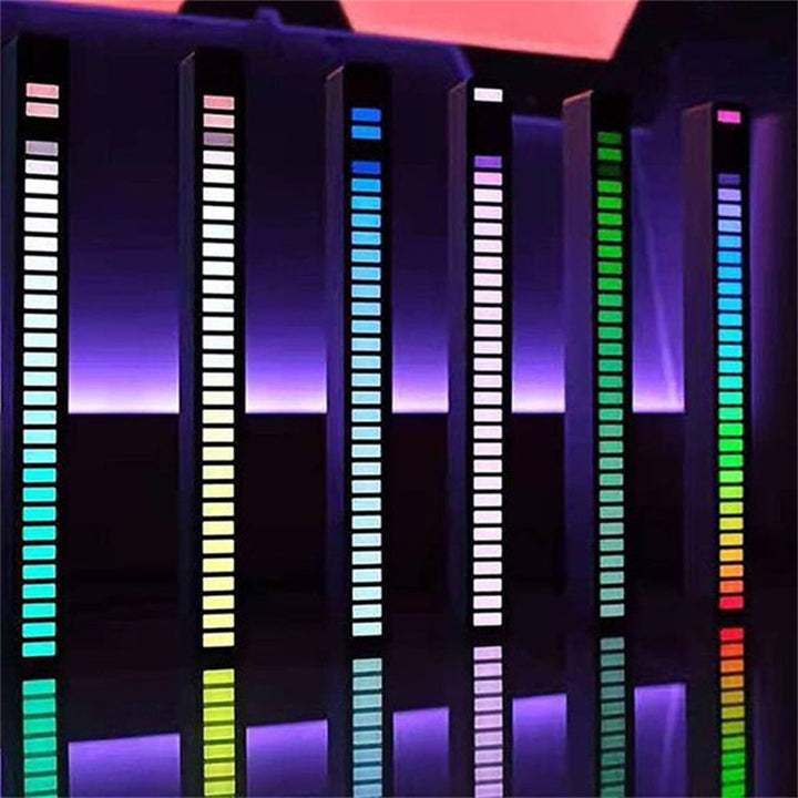 Trådløs RGB Musik Lysbar med Mikrofon