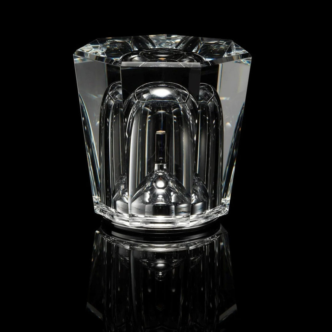 Genopladelig LED Krystal Bordlampe med Diamantdesign