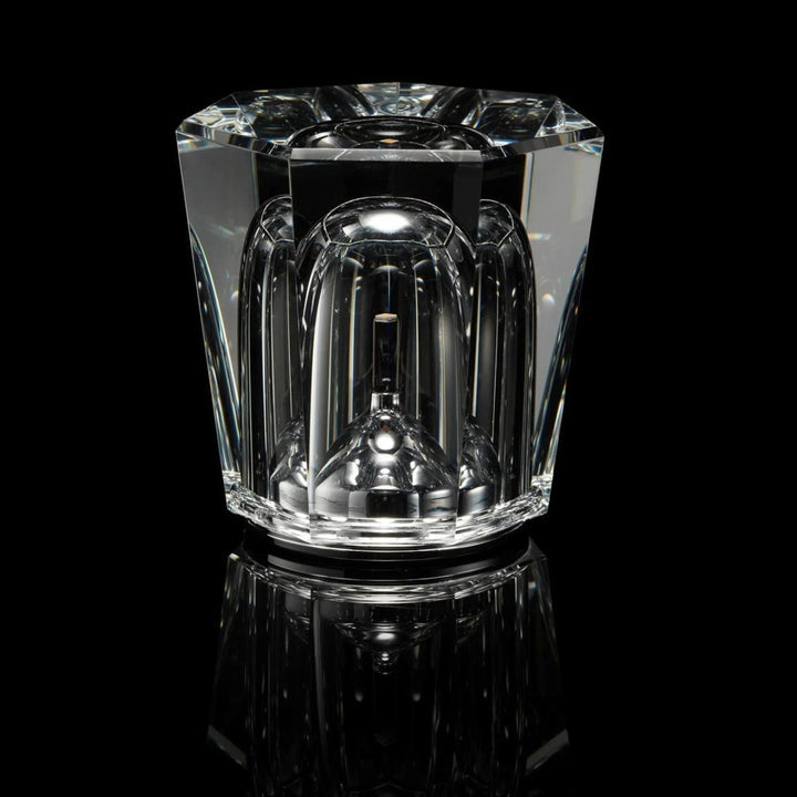 Genopladelig LED Krystal Bordlampe med Diamantdesign