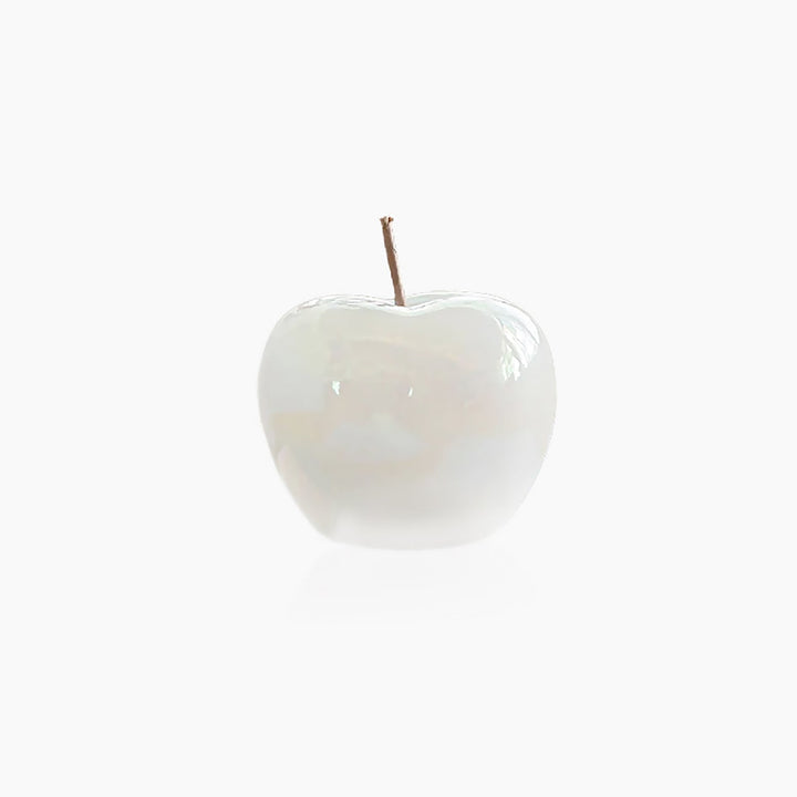 Translucent Apple Natbordlampe med LED-pære