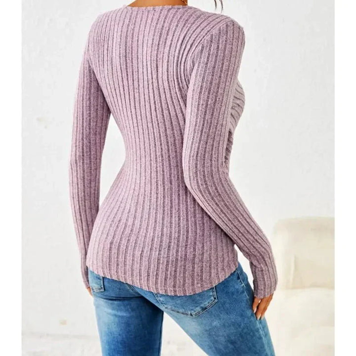 Caroline™ | Langærmet Tummy Tucking Top