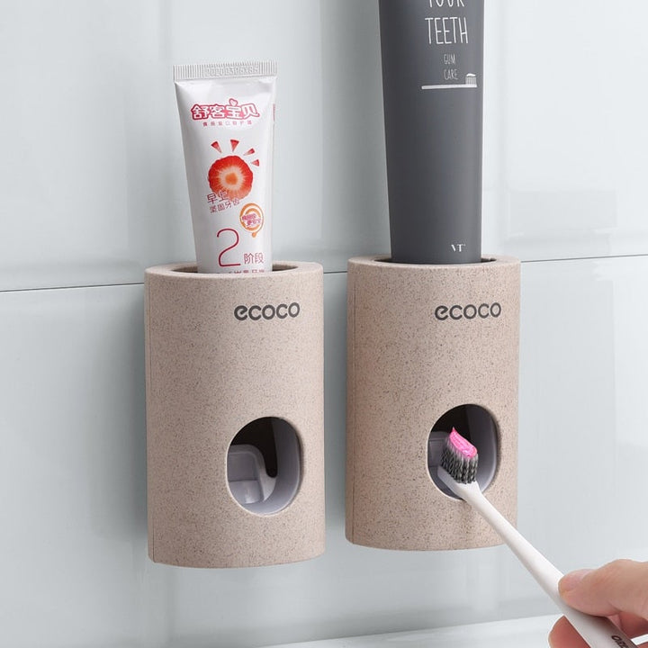 Automatisk Vægmonteret Tandpastadispenser med Minimal Spild