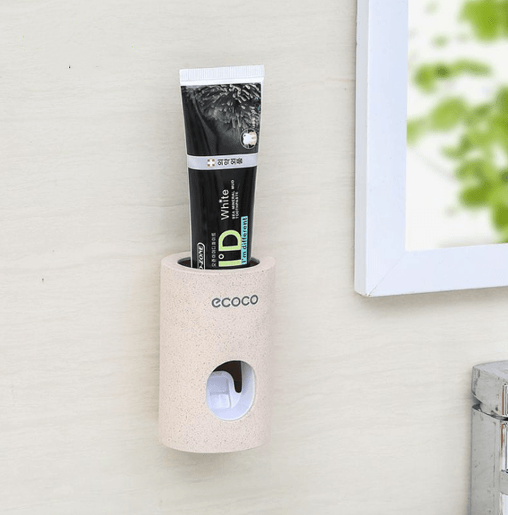 Automatisk Vægmonteret Tandpastadispenser med Minimal Spild