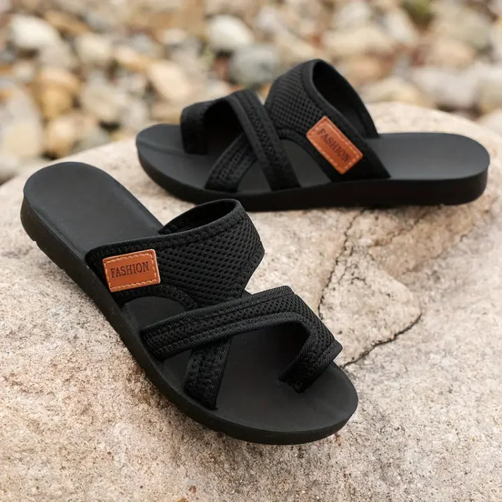 Michaela | Dame Sommer Orthopædiske Sandaler med Krydsremme