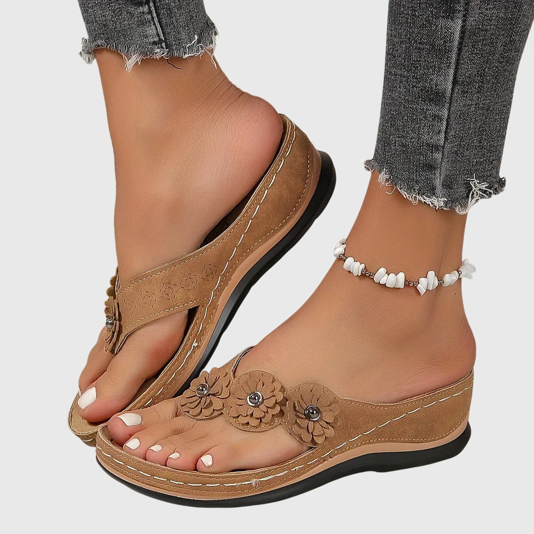 Nicole | Dame Trendy Casual Slip-On Sandaler