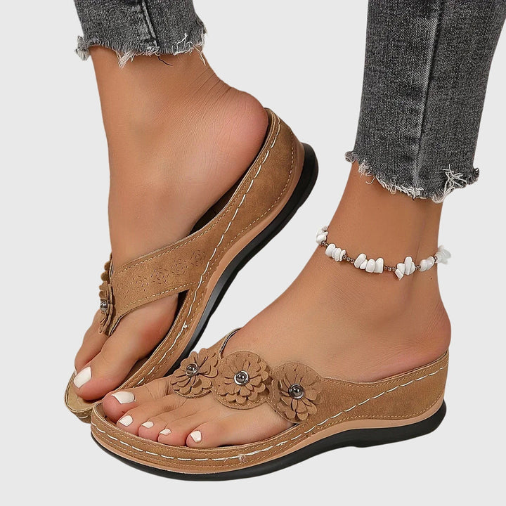 Nicole | Dame Trendy Casual Slip-On Sandaler