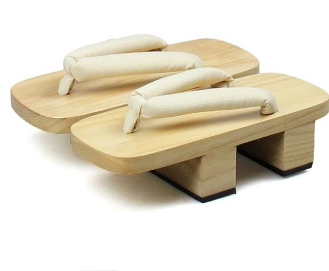 Japanske Geta Træsko med Åndbar Gummisål og Komfortabelt Design