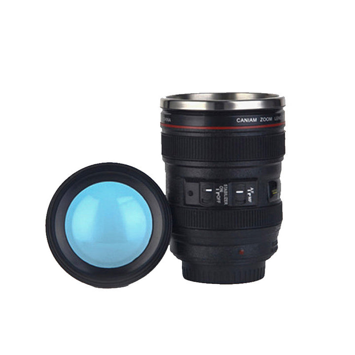 Kamera Linse Kaffe Kop - Isoleret Rejse Kop til Fotografer