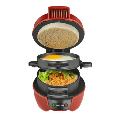 Manuel Non-Stick Burgerpresse i ABS-plastik