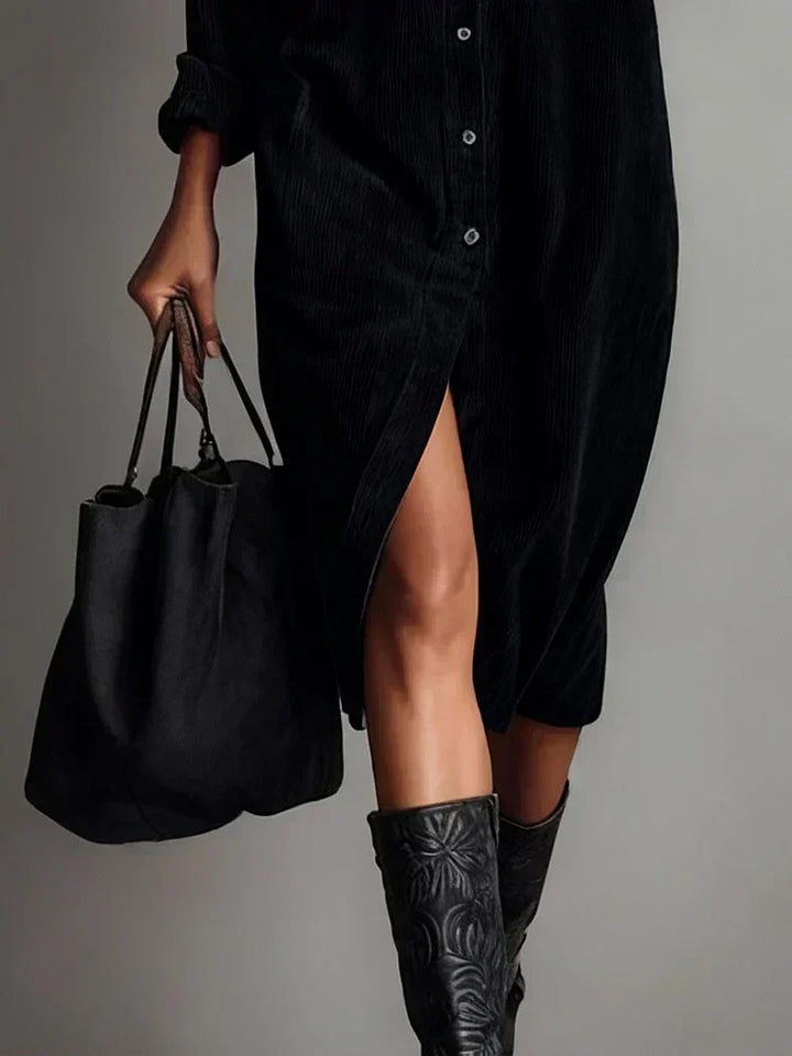 Elle™ | Stylish Flared Hem Dress