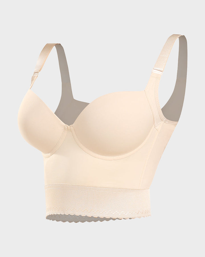 ContourFit™ | Indbygget Shapewear Longline Push-Up Bh
