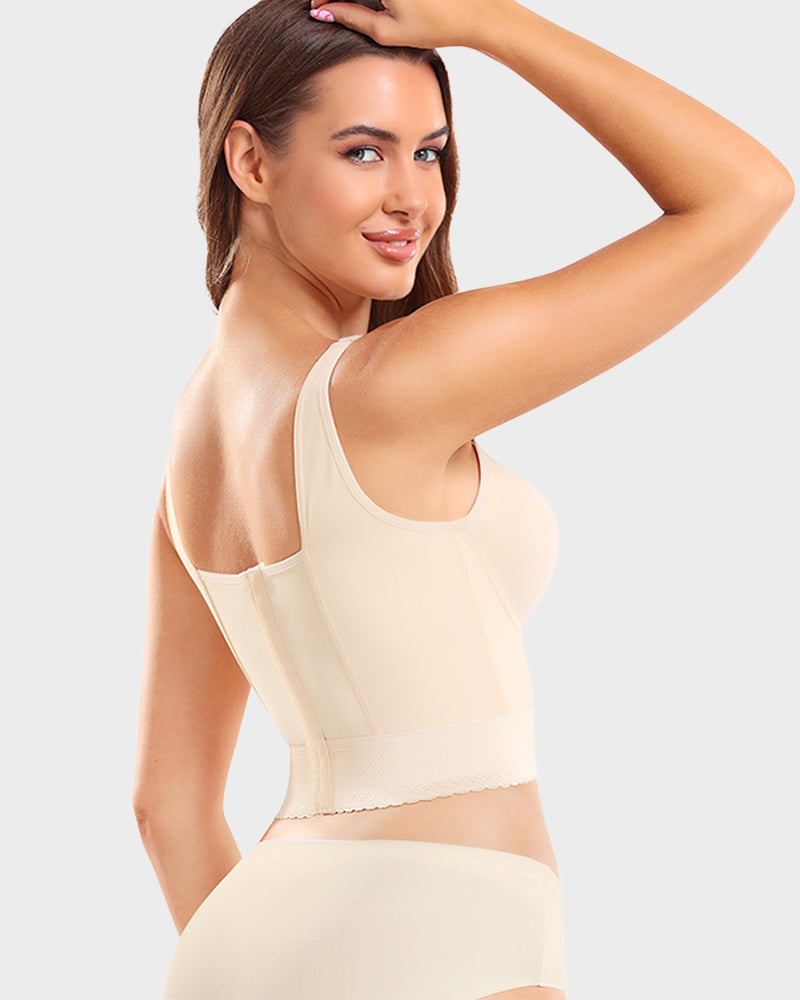 ContourFit™ | Indbygget Shapewear Longline Push-Up Bh