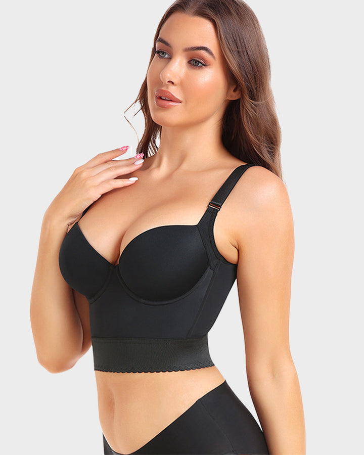 ContourFit™ | Indbygget Shapewear Longline Push-Up Bh