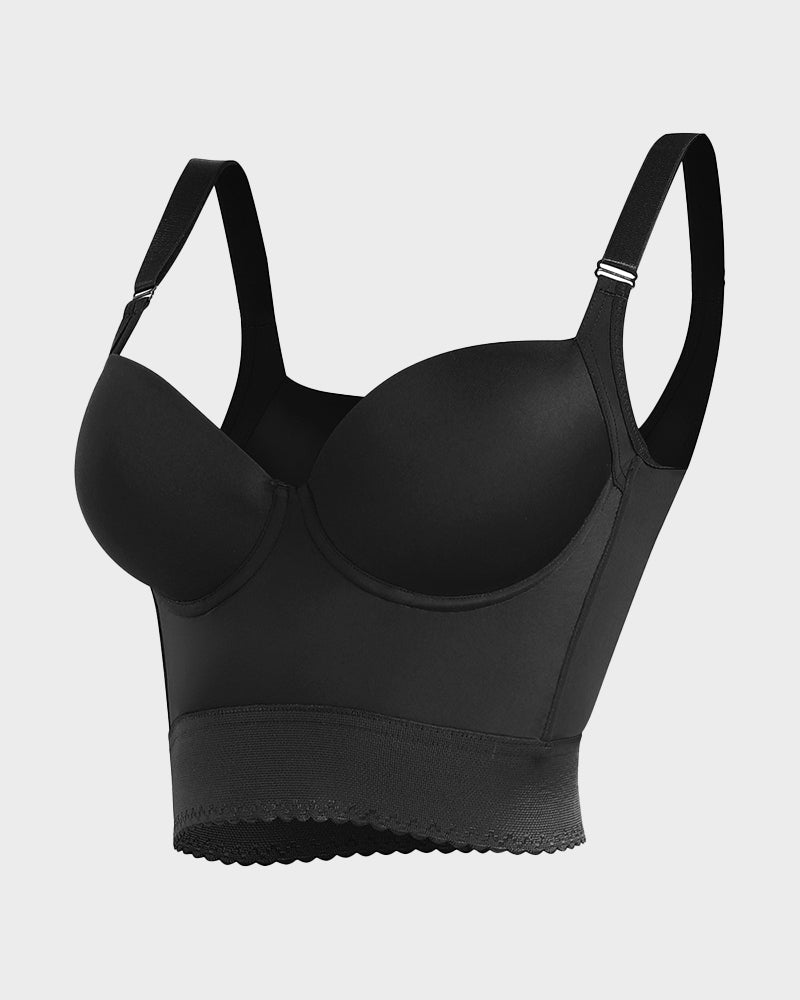ContourFit™ | Indbygget Shapewear Longline Push-Up Bh