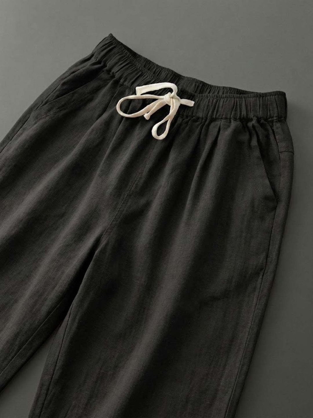 Harper | Kvinders Casual Drawstring Straight-Leg Casual Bukser