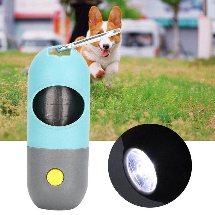 LED Hundepose Dispenser med Biologisk Nedbrydelige Poser