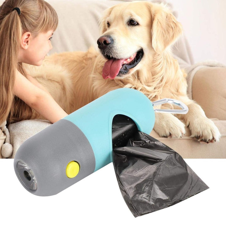 LED Hundepose Dispenser med Biologisk Nedbrydelige Poser