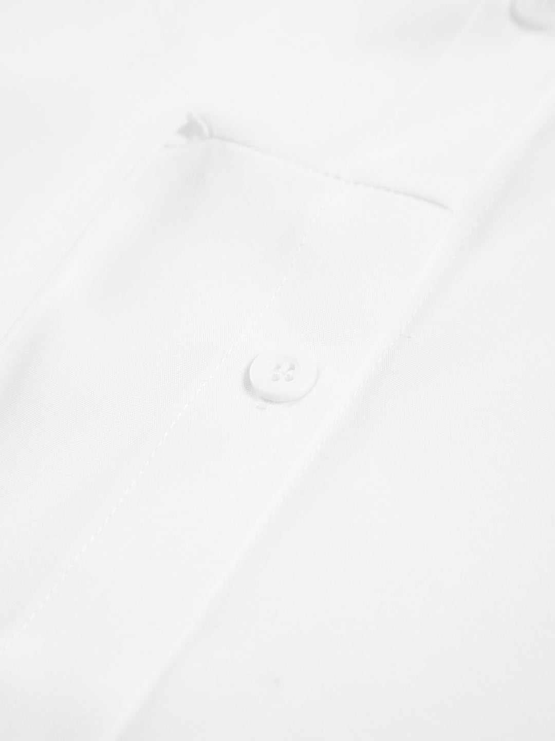 Monroe | Kvinders Tied Waist Knap Ned Langærmet Skjorte Bluse