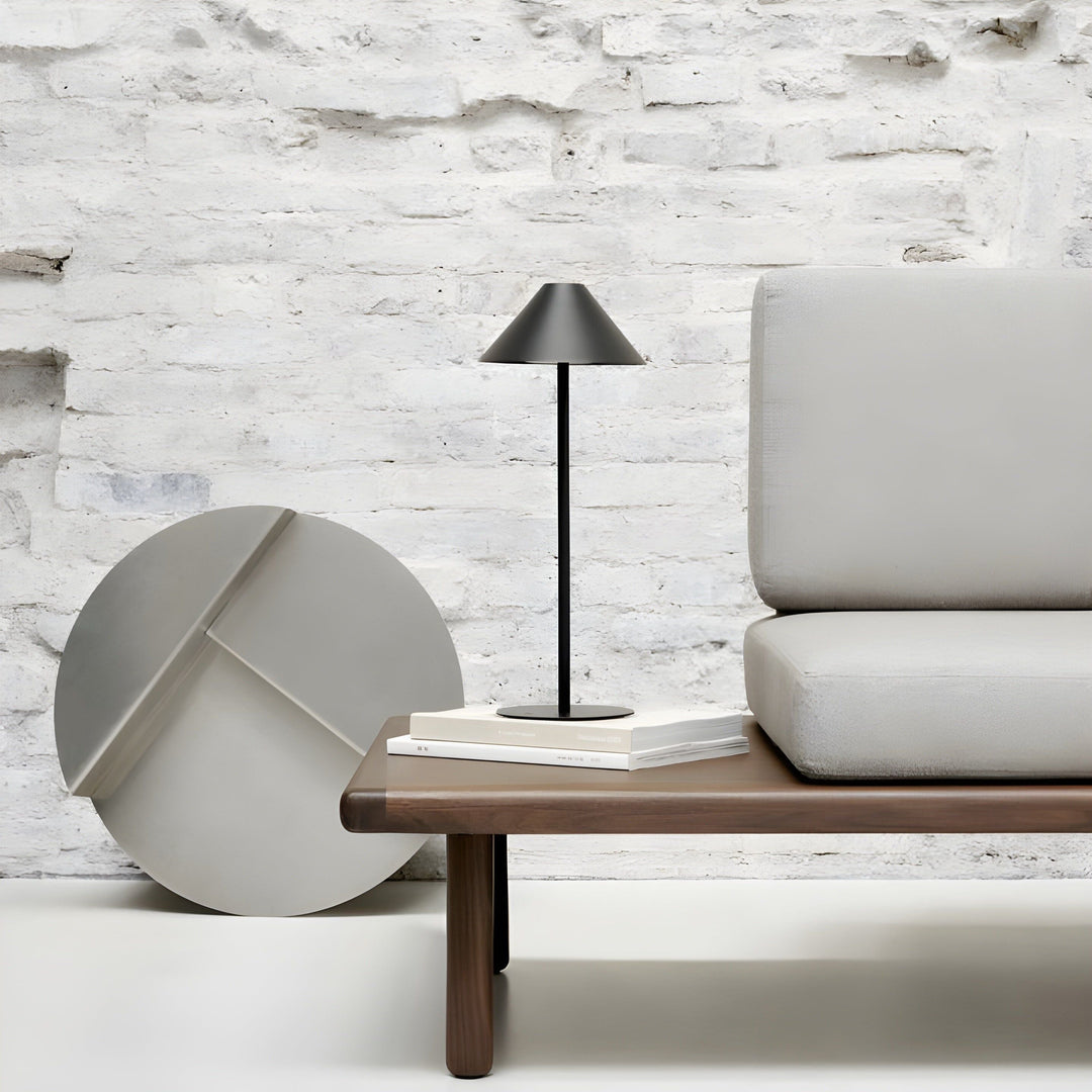 Minimalistisk Dæmpbar Touch Bordlampe - Vandtæt Genopladelig Designlampe