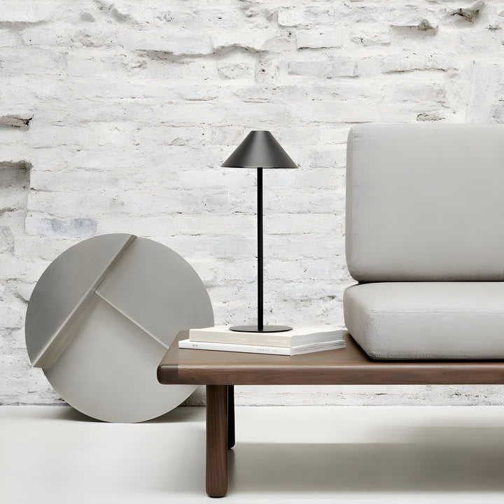 Minimalistisk Dæmpbar Touch Bordlampe - Vandtæt Genopladelig Designlampe
