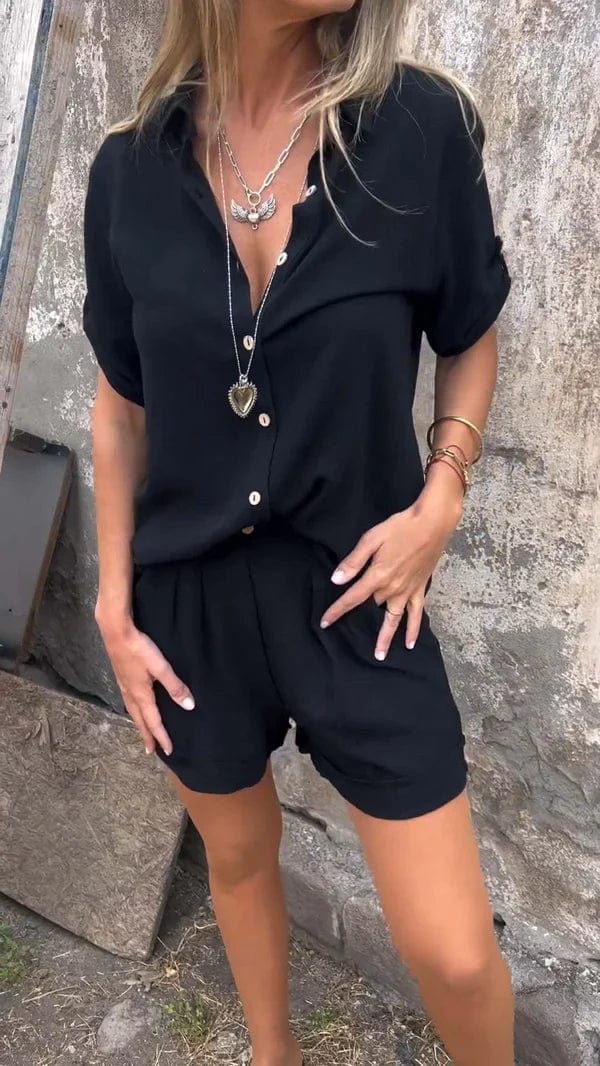 Jamie™ | Letvægts Shorts og Top Sæt