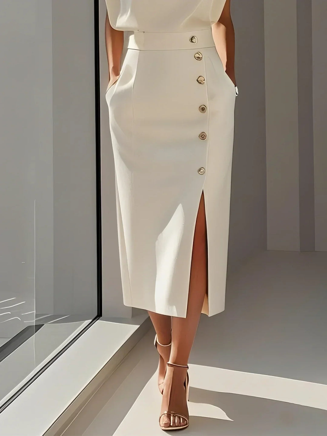 Aspen™ | Ubesværet Charme Midi Kjole