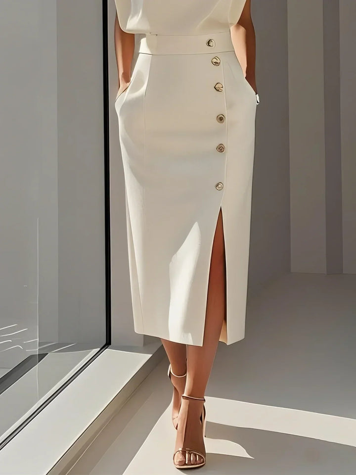 Aspen™ | Ubesværet Charme Midi Kjole